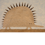 Spiky Echidna with Ants, 2024 by Dean Bowen